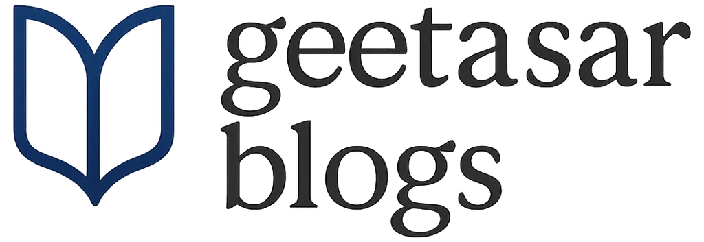 GeetaSar Blogs